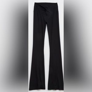 Aerie knot front flare leggings